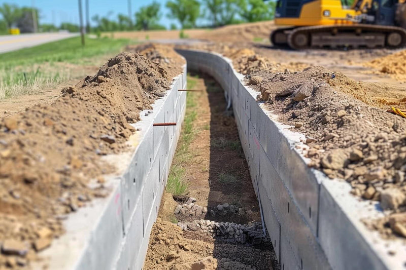 Commercial trench work