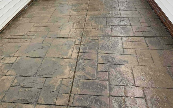Stamped concrete